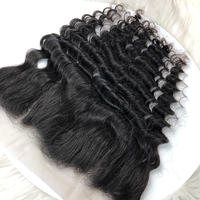 Top Quality Human Hair Deep Wave Hair Lace Frontal