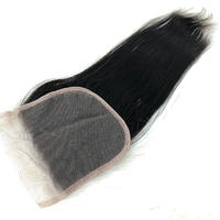 Cuticle Aligned Hair Silky Straight Hair Lace Closure